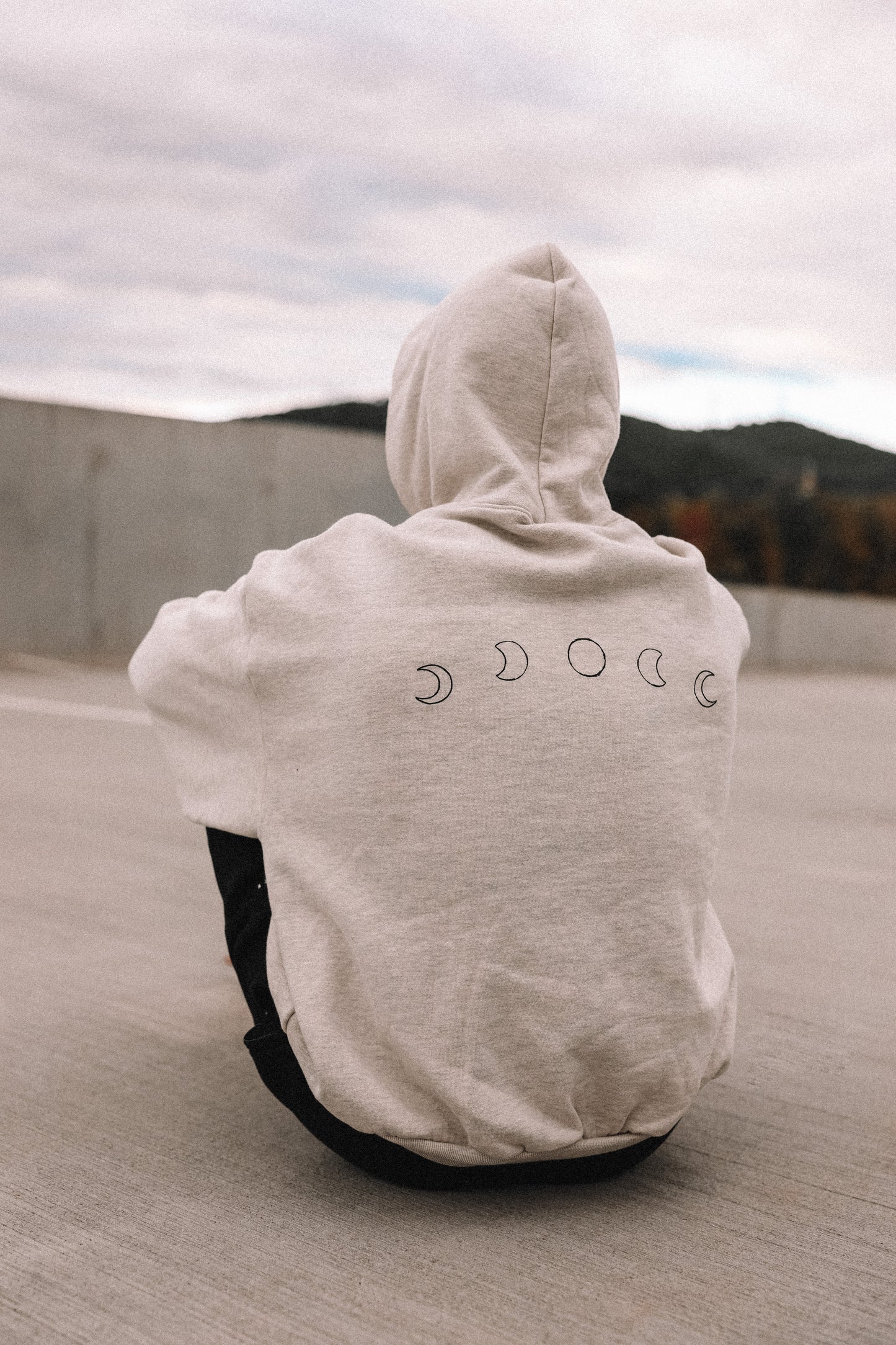 Classic Oversized Moon Hoodie