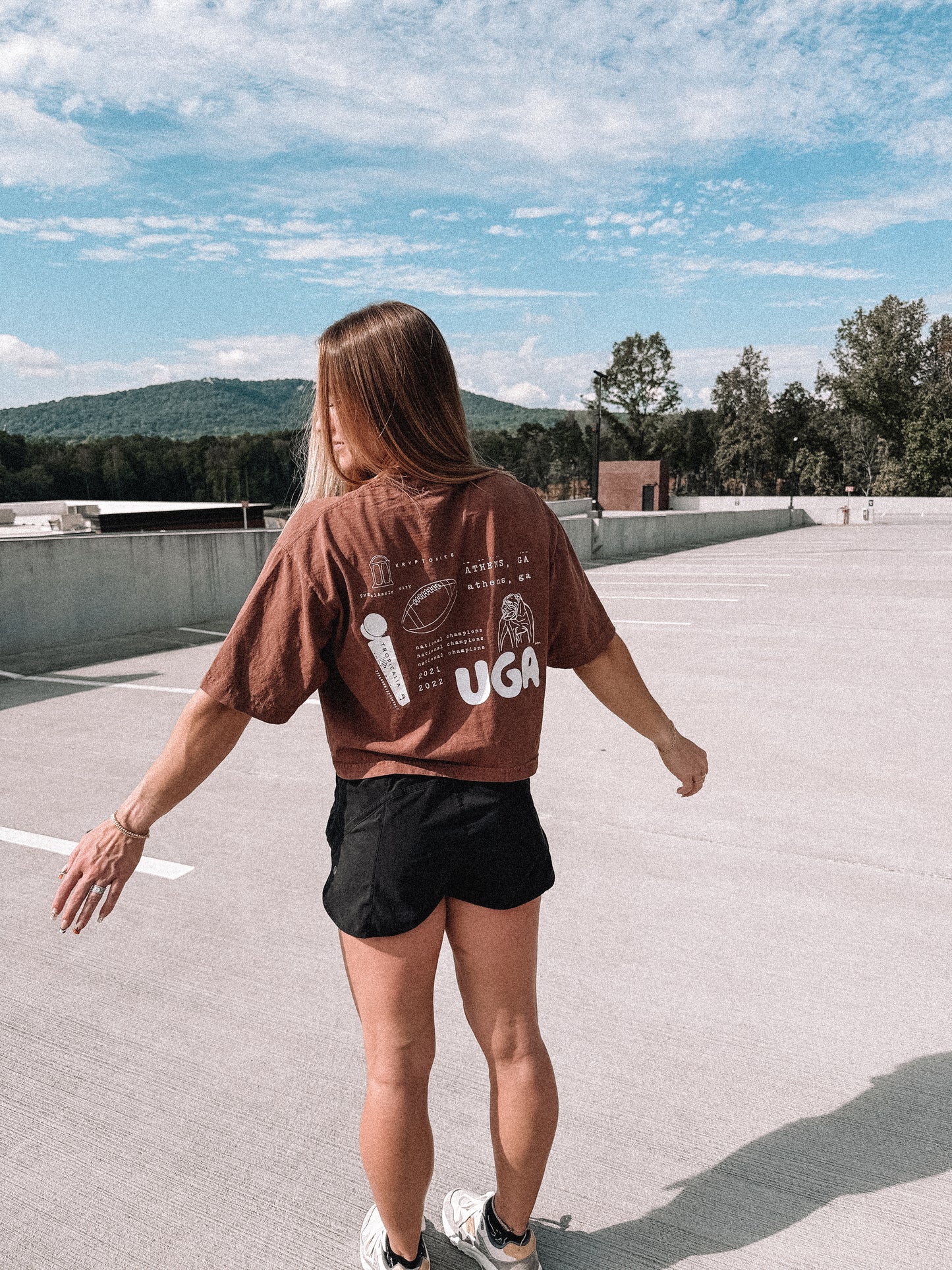 Destination: ATHENS Crop Tee 2024