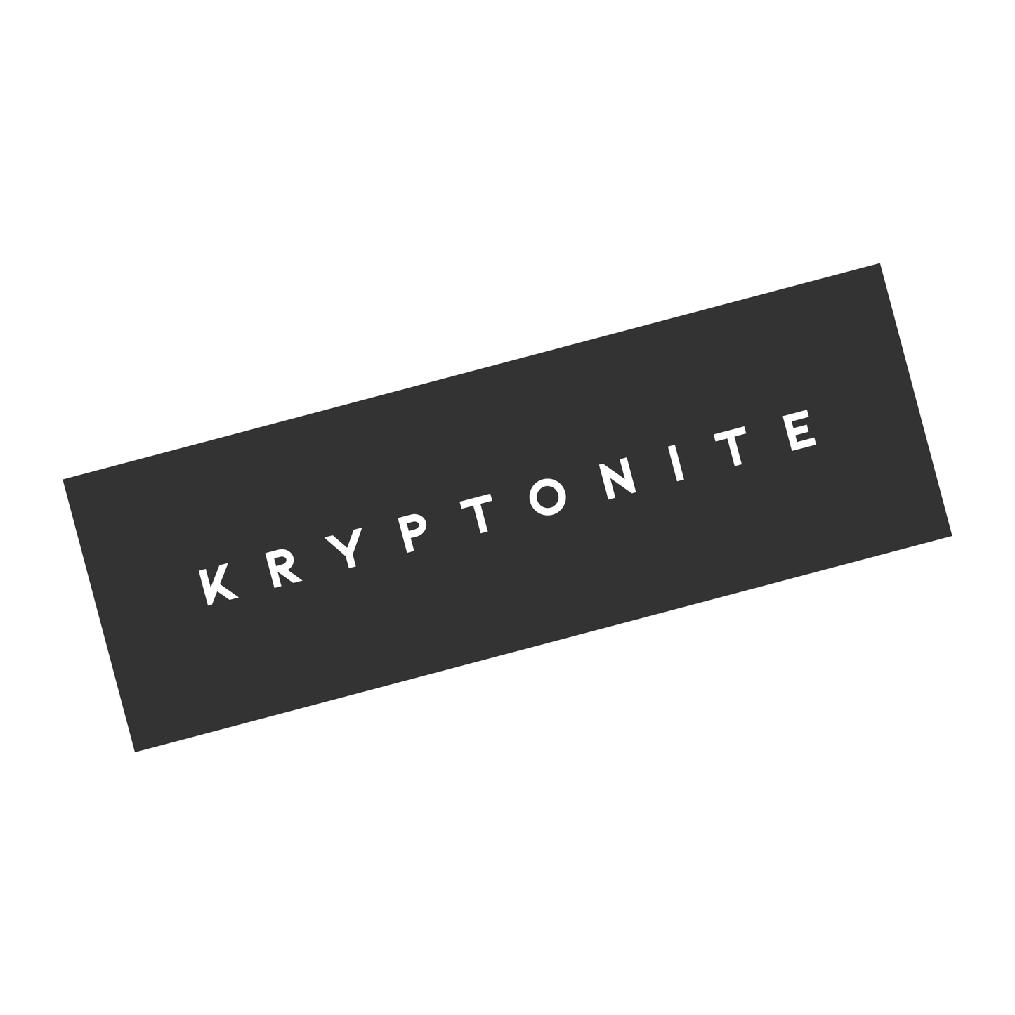 Classic KRYPTONITE STICKER