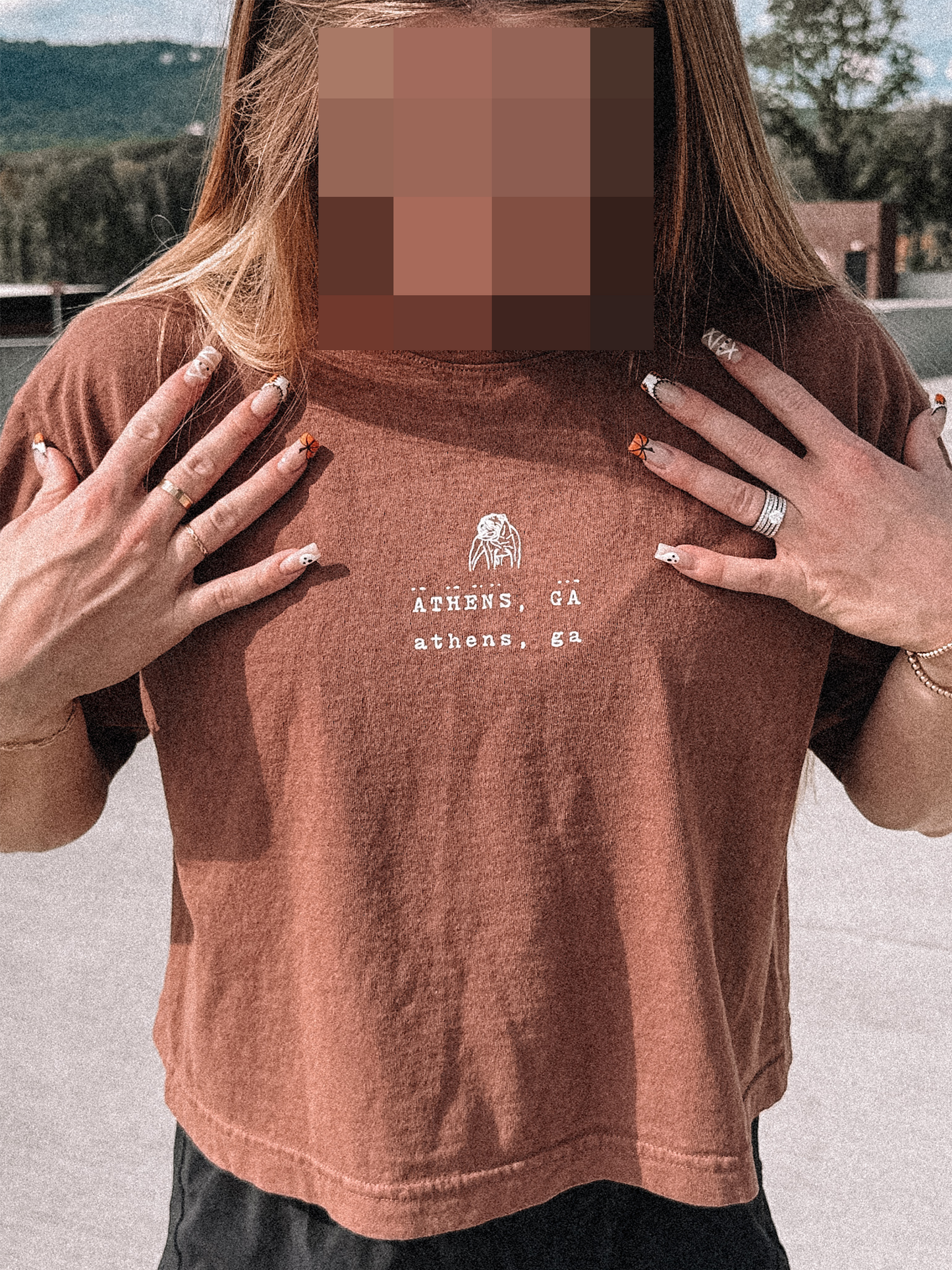 Destination: ATHENS Crop Tee 2024