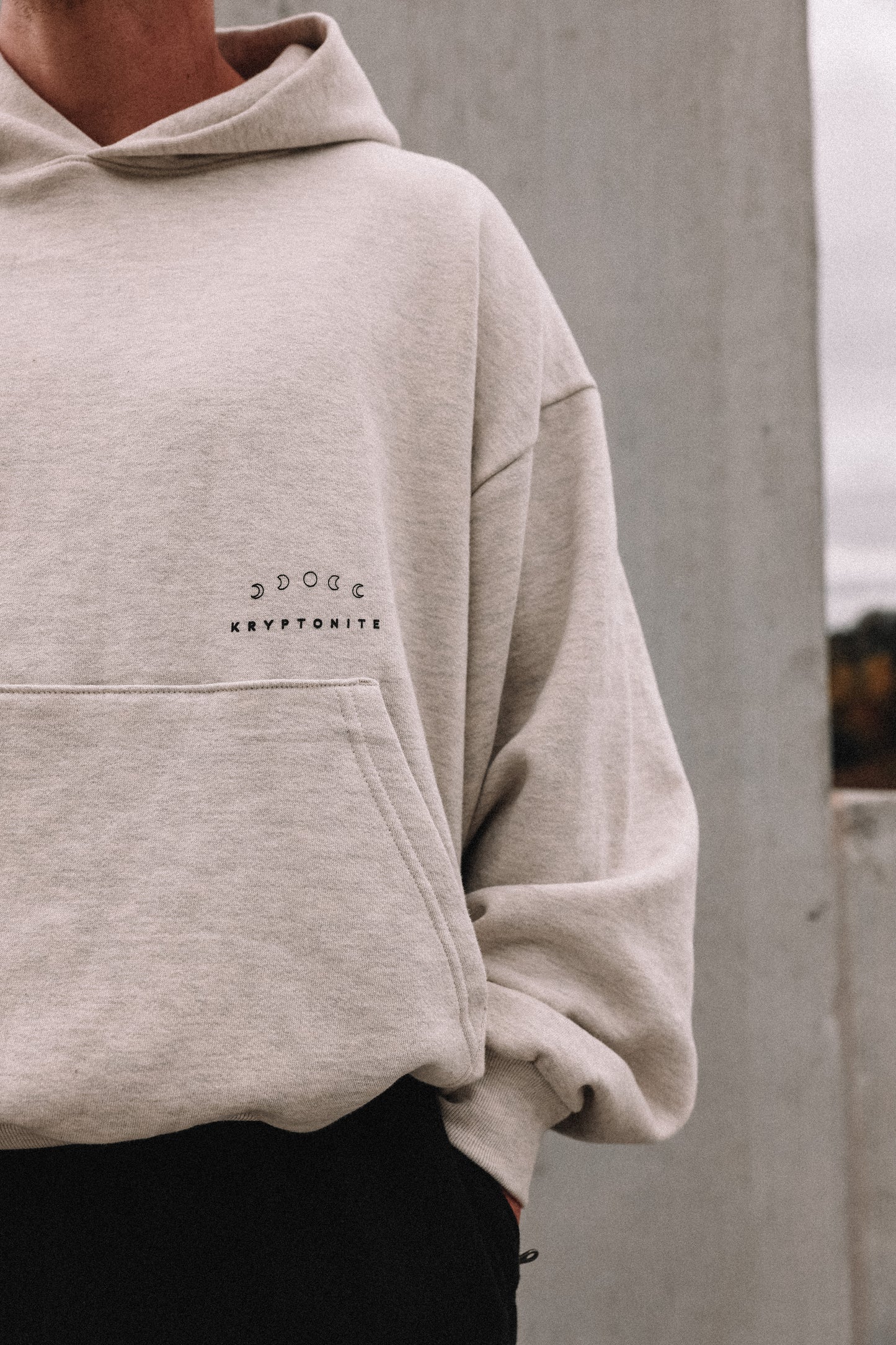 Classic Oversized Moon Hoodie