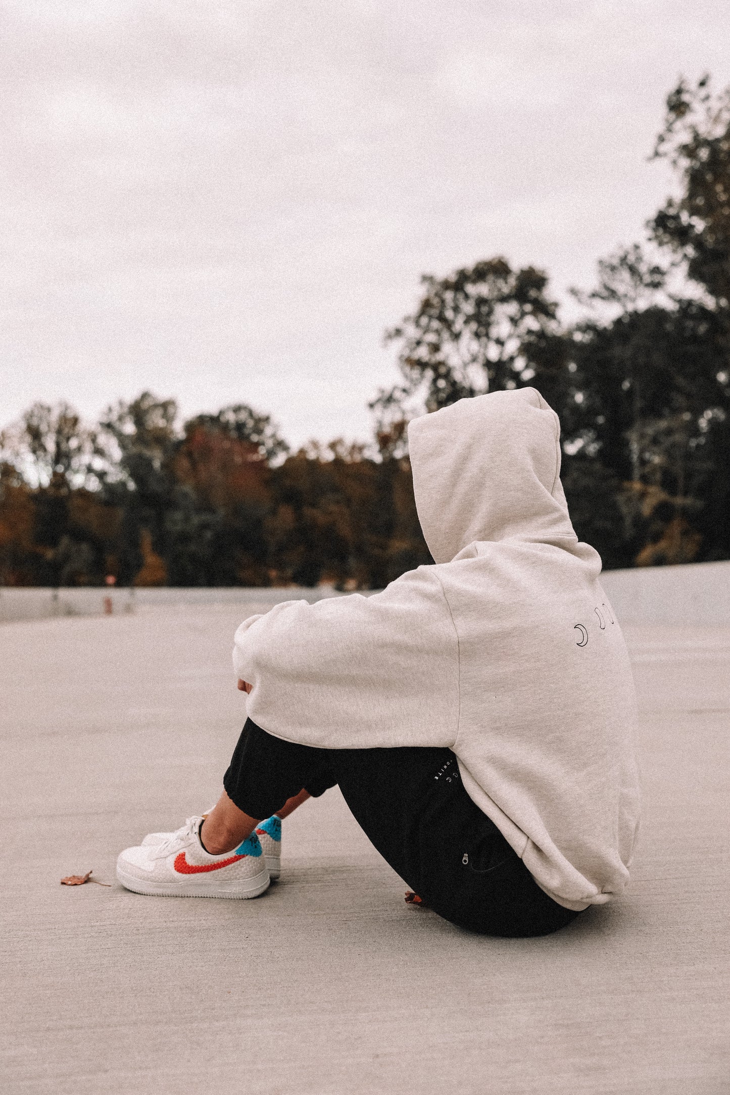 Classic Oversized Moon Hoodie