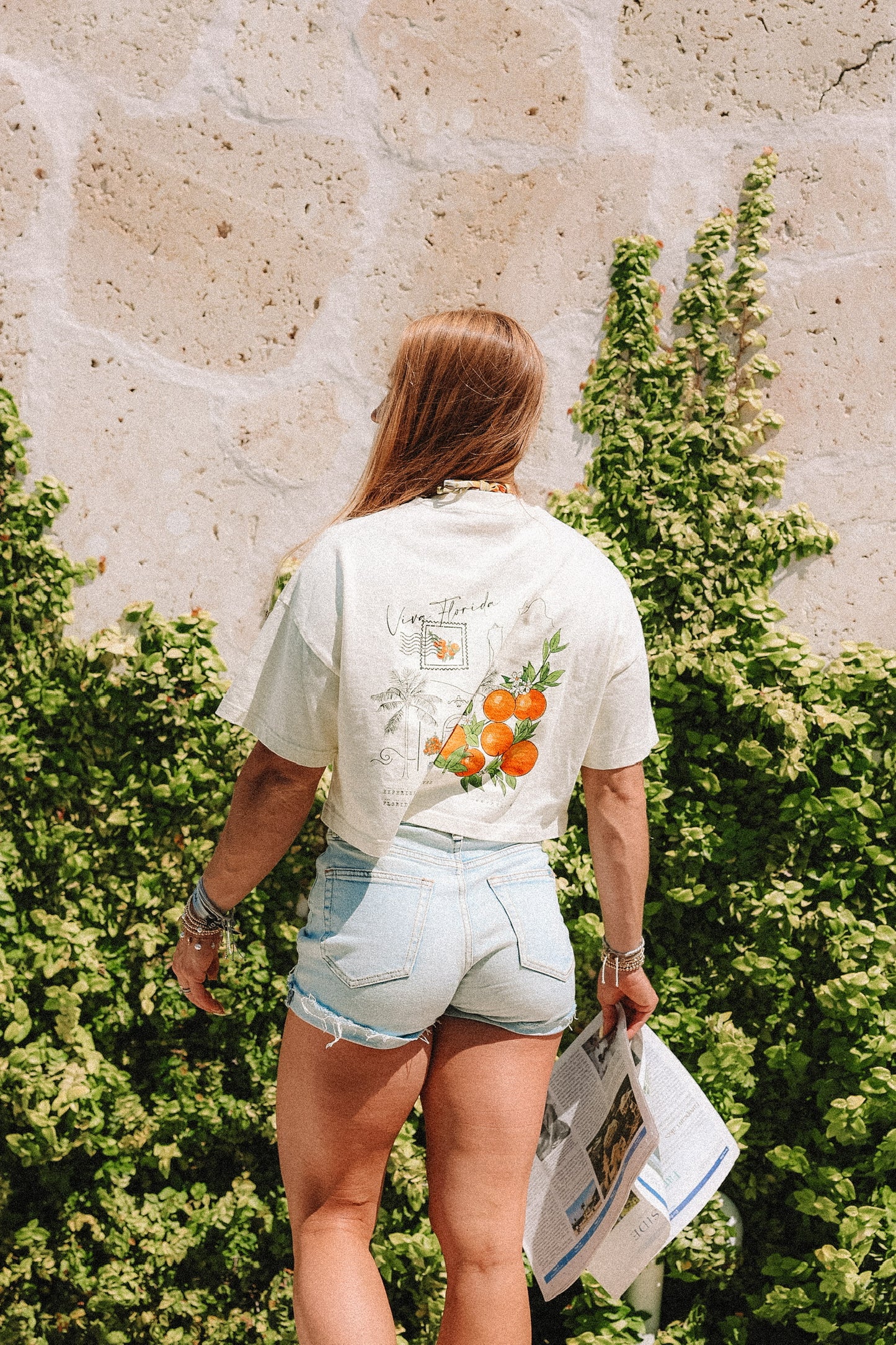 LTD Viva Florida Crop Tee