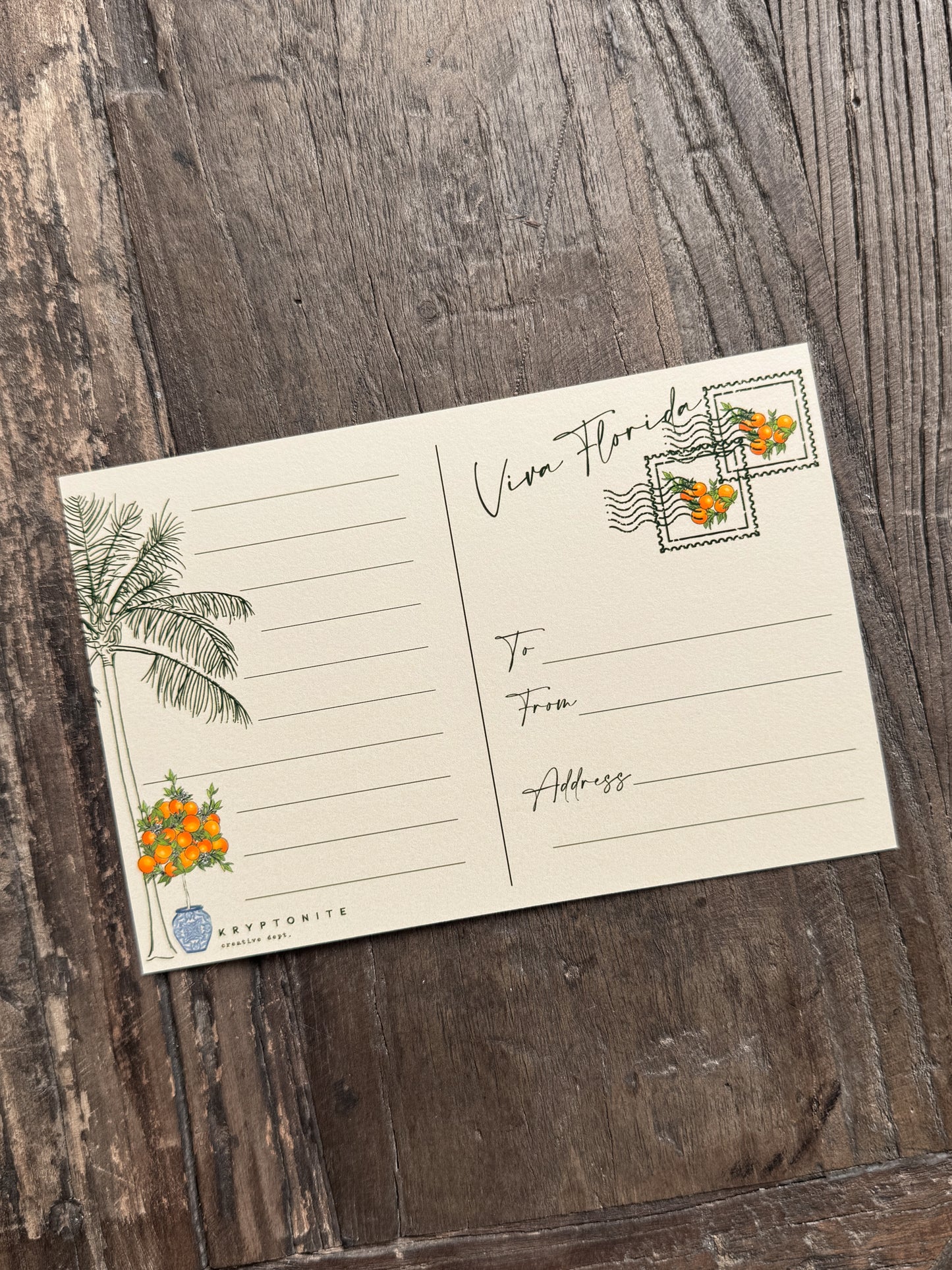 LTD Viva Florida Orange Grove Pin