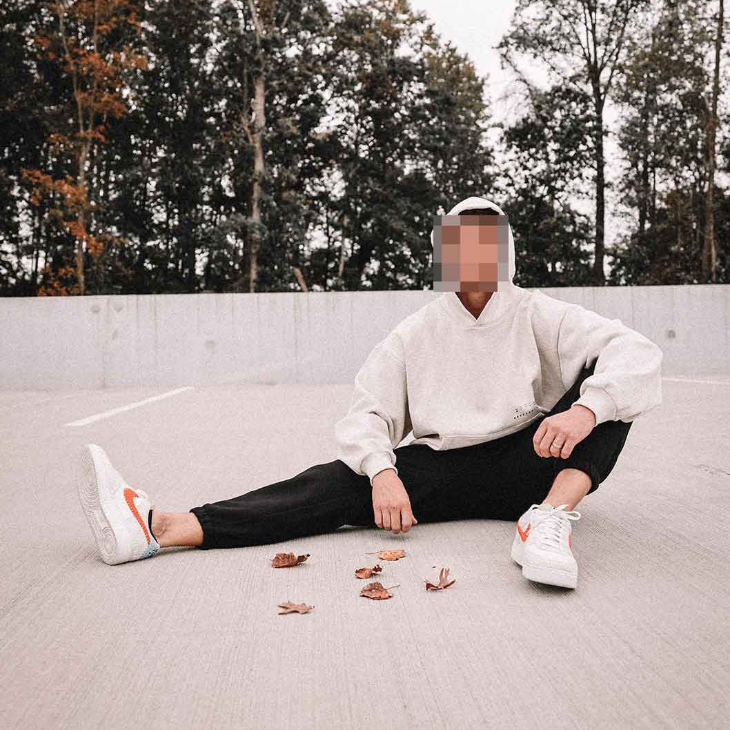 Classic Oversized Moon Hoodie
