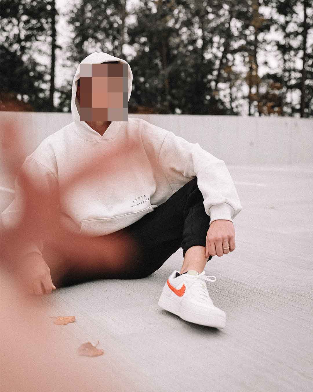 Classic Oversized Moon Hoodie
