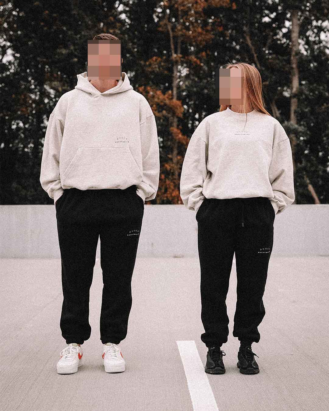 Classic Oversized Moon Crew Neck