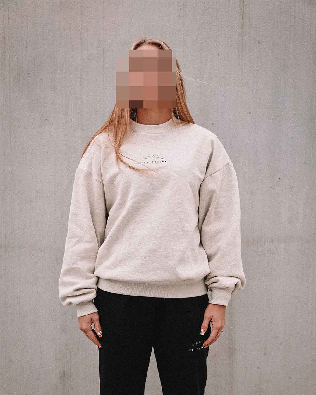Classic Oversized Moon Crew Neck