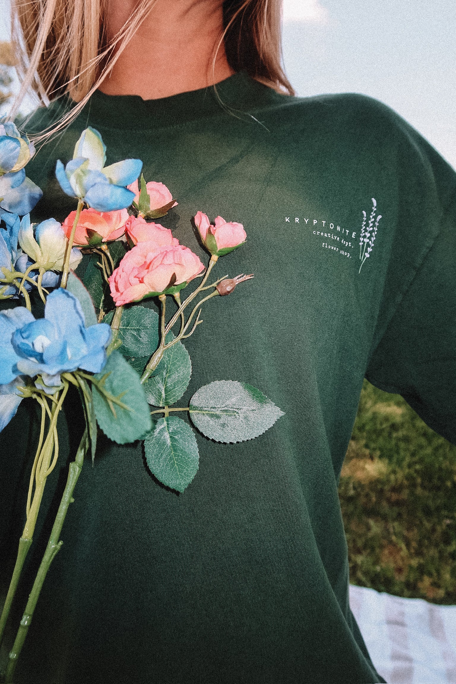 Flower Shop Cart Tee – KRYPTONITE