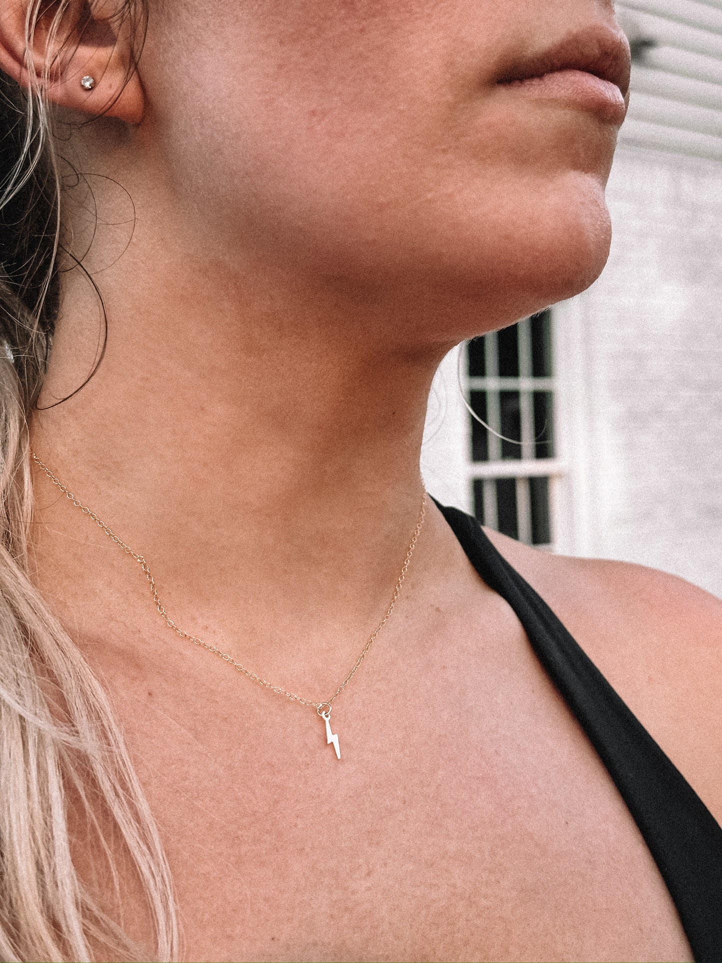 Dainty Lightning Necklace