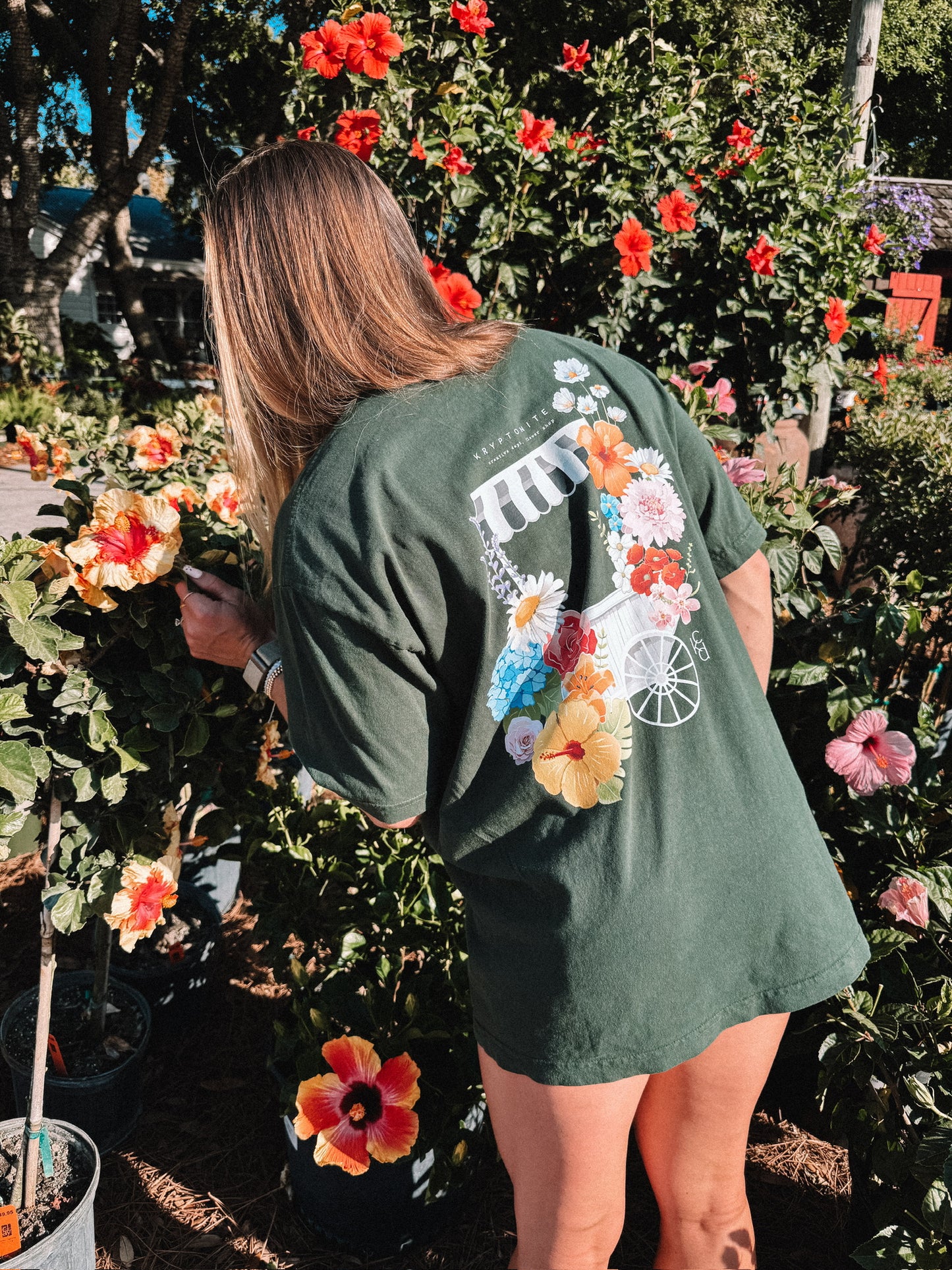 Flower Shop Cart Tee